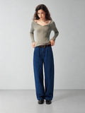 2AM POETRY Vintage Blue Straight-Leg Jeans - view 1