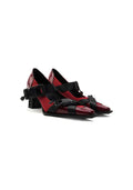 Women's Strappy Mary Jane Pumps in Deadpool Colorway
