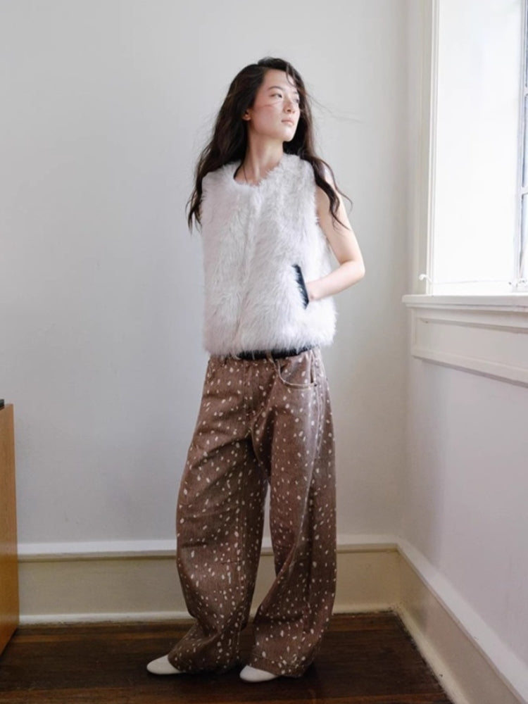 tokokkino Sika Deer Low-Rise Jeans