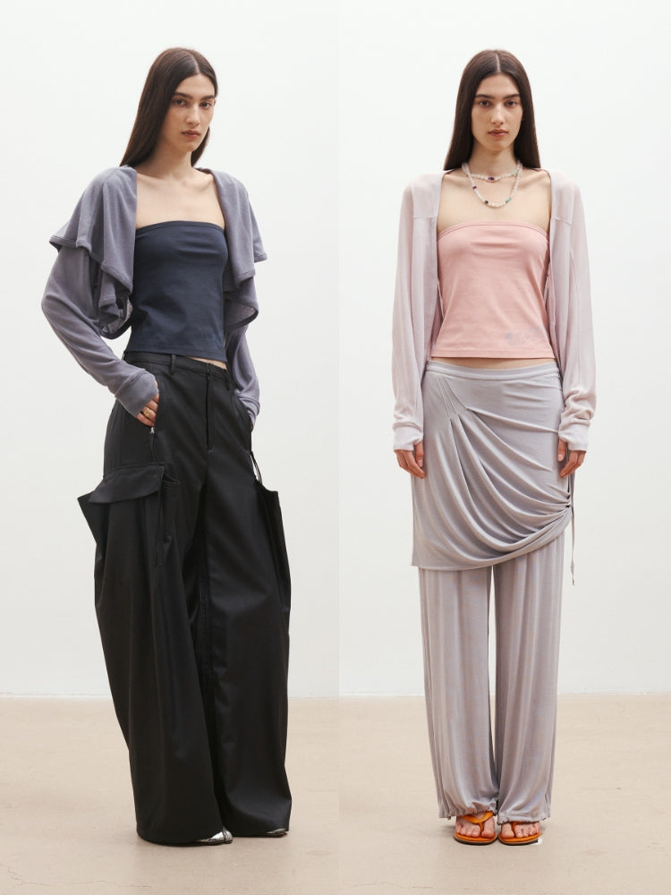 MEDIUM WELL Silky Tube Top