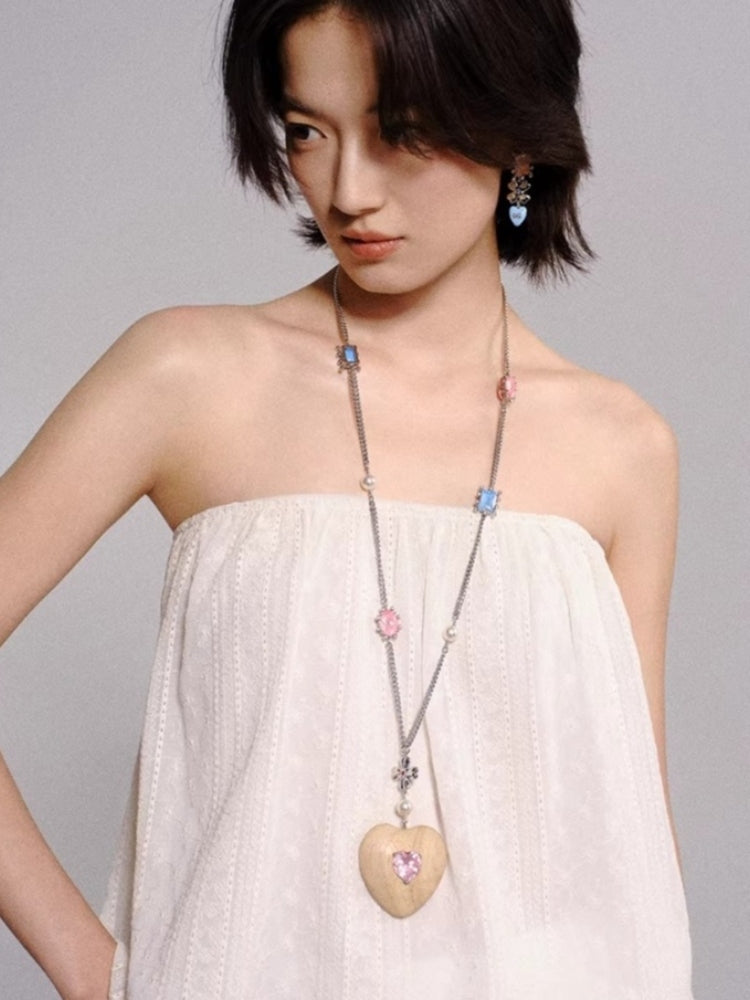 TOKOKKINO White Oak Gemstone Necklace