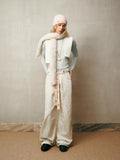 tokokkino White Sika Deer Low-Rise Jeans