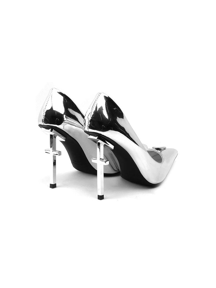 Colorful Bridge Crucifix Series High Heels