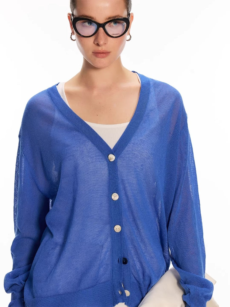 Dpercent Striped Patchwork Cashew-Print Henley-Neck One-Piece Slit T-Shirt with Cap Sleeves