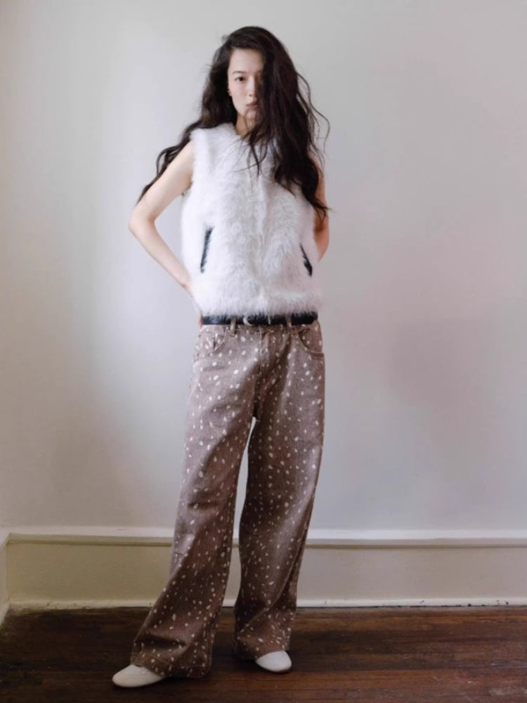 tokokkino Sika Deer Low-Rise Jeans
