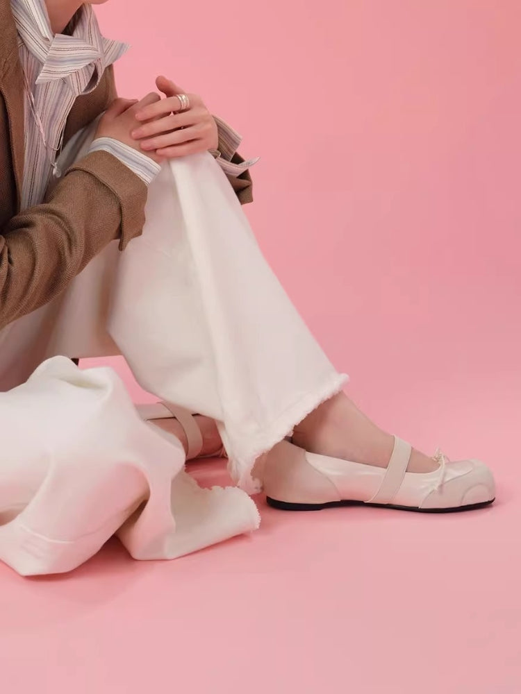 UBORYA Women's Ballet Flats: Low-Cut, Round-Toe, Flat, Soft-Soled Slip-Ons—Perfect for Dresses