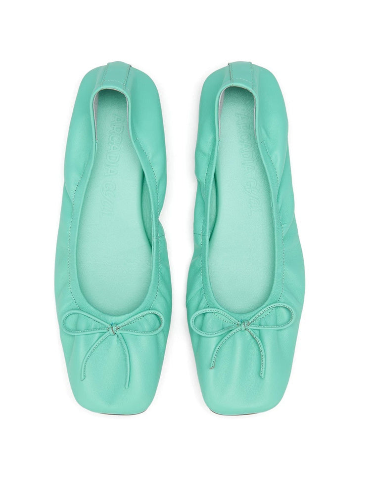Metallic Wave Pointed-Toe Mules