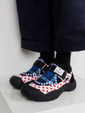 Polka-Dot Sport Mary Jane Sneakers