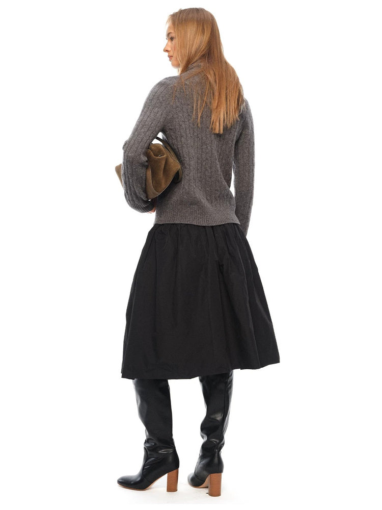 2AM POETRY Scarf-Neck Wool Sweater - view 3