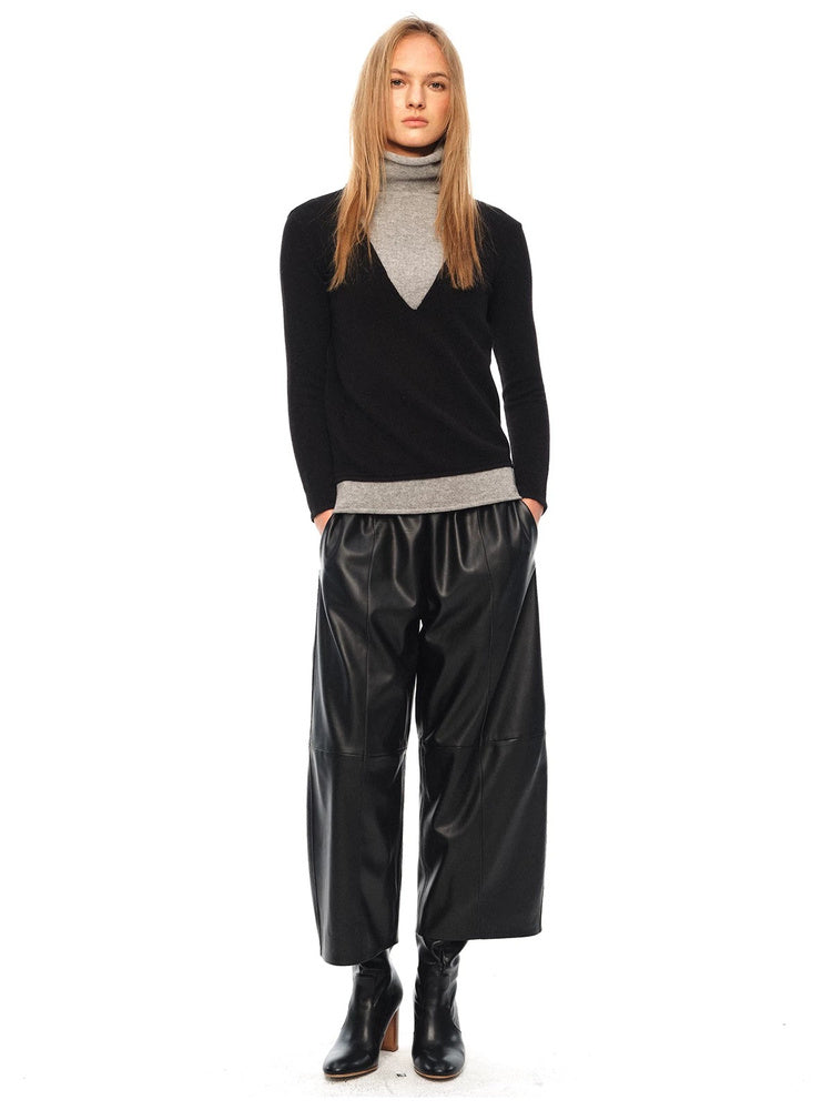 2AM POETRY Layered-Look Turtleneck Sweater - view 3