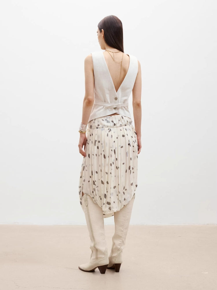 MEDIUM WELL Pleated Bubble Skirt