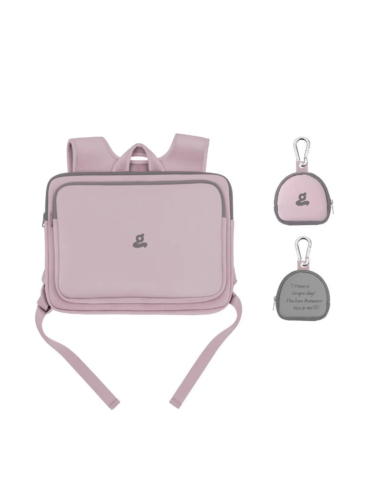 GRAPE Original Design Unisex Multi-Size 13-inch and 16-inch Laptop Backpack with Internal Compartment for iPad and Laptops