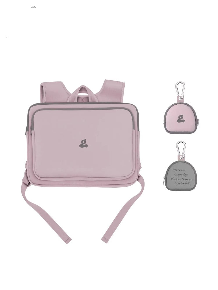 GRAPE Original Design Unisex Multi-Size 13-inch and 16-inch Laptop Backpack with Internal Compartment for iPad and Laptops