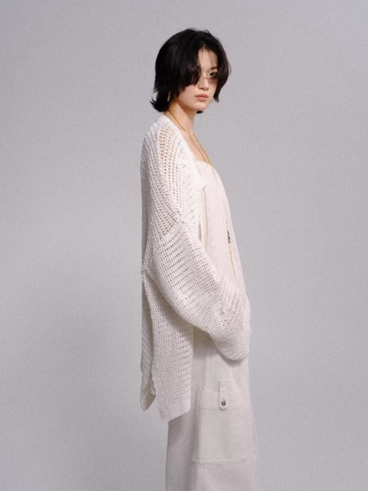 TOKOKKINO Oversized Mesh Shirt