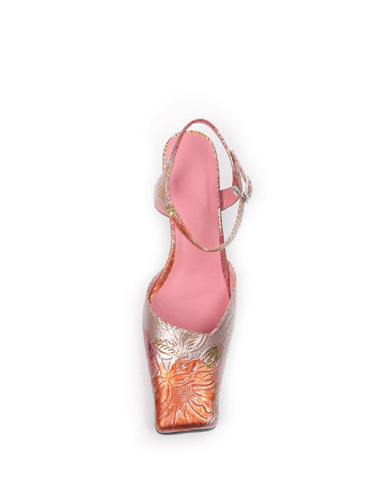 UBORYA Women's Sandals: A Best-Selling Outdoor Style—Elegant High-Heels for Dresses, Made of Premium Genuine Leather