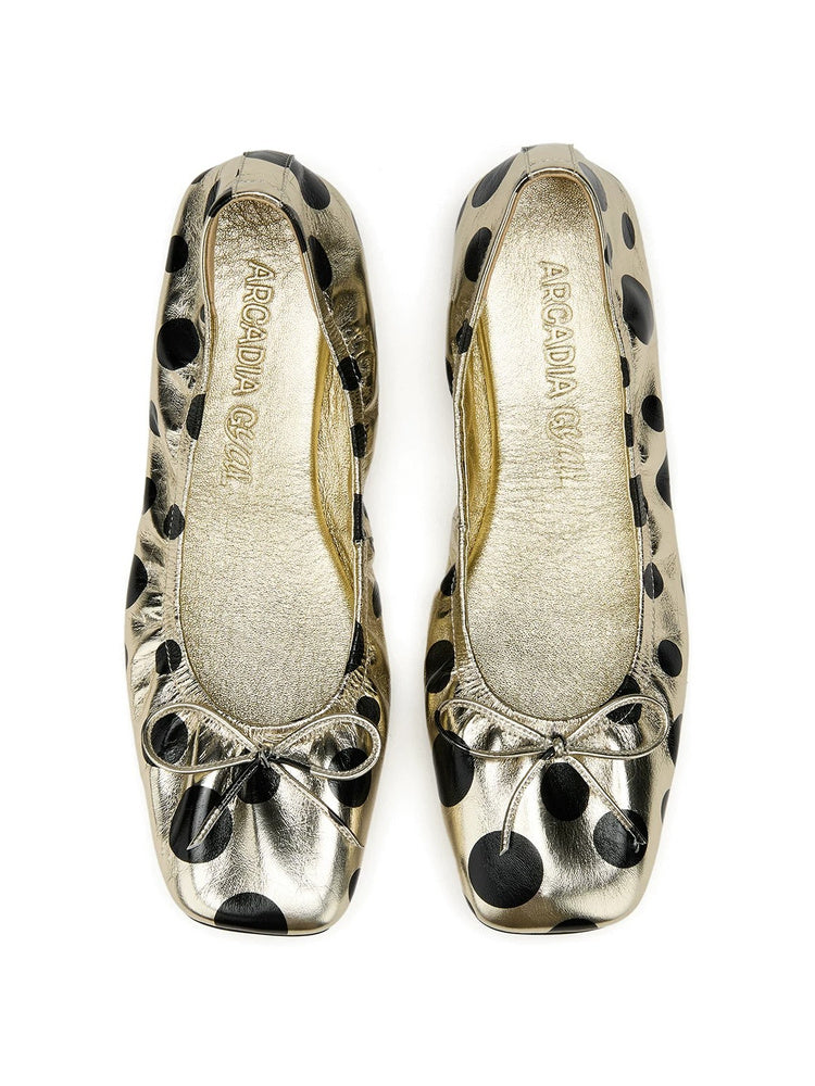Metallic Wave Pointed-Toe Mules