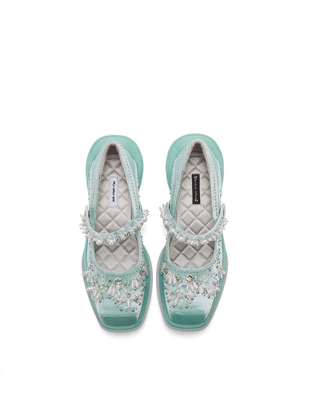ATCROX & Florentinaleitner Collaboration: Velvet Rococo Ballet Sneakers