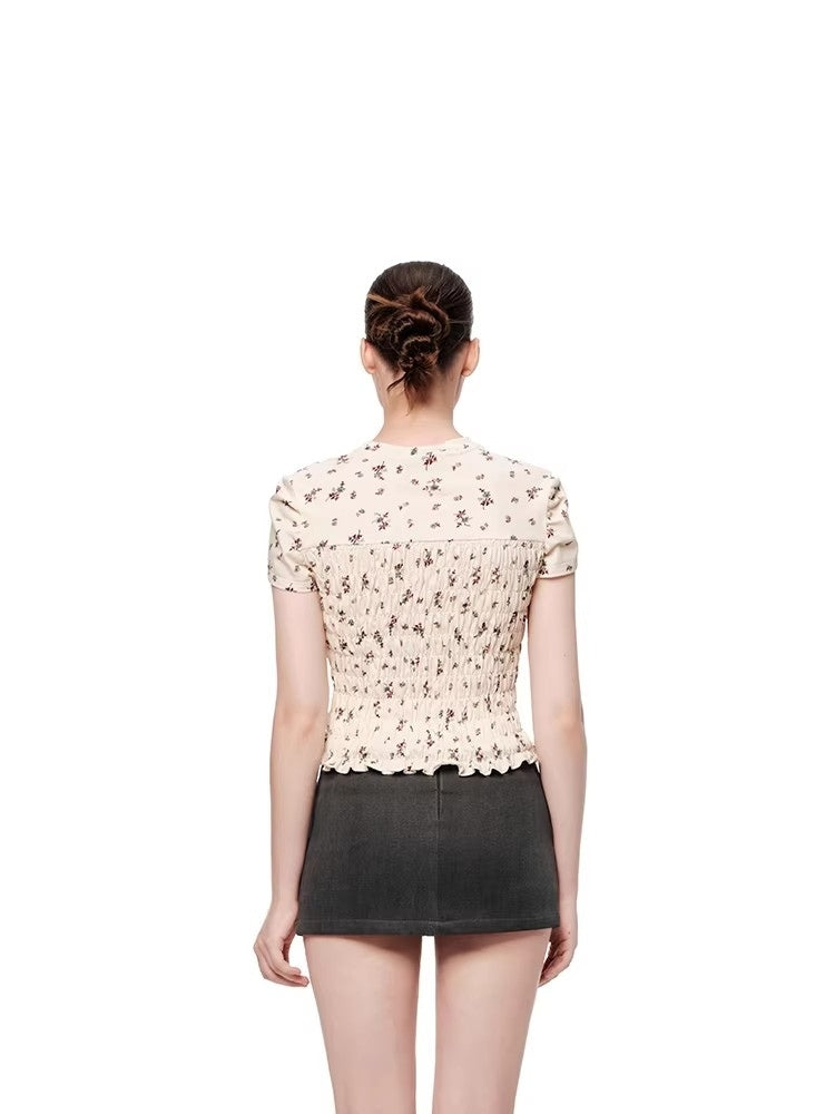 SHROENRO New Arrival: Women's Short-Sleeve Fashionable and Versatile Letter-Embroidered T-Shirt