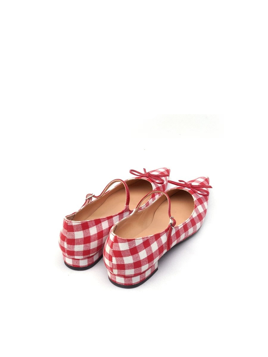 Black Butterfly Pointed-Toe Sweet Mary Jane Shoes - Women's Flat Ballet Flats Taiwan