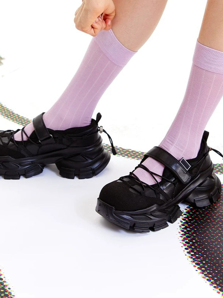 Sport Platform Mary Jane Sandals