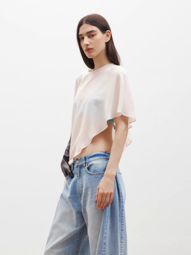 MEDIUM WELL Asymmetric Overshirt