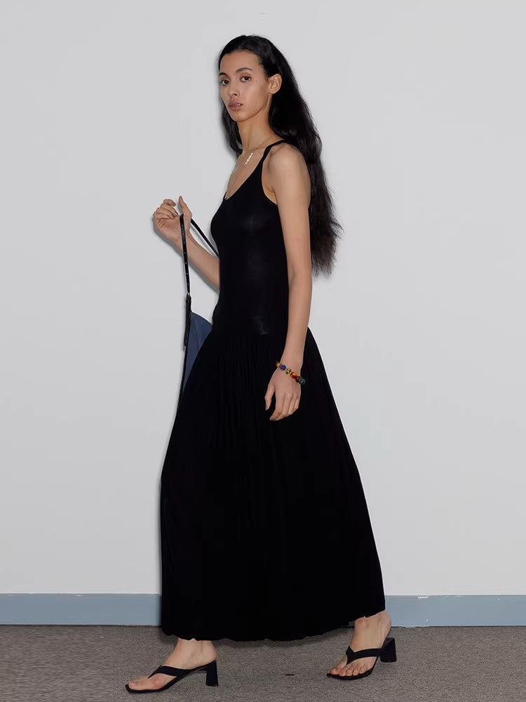 MEDIUM WELL PanelledHem Acetate Skirt