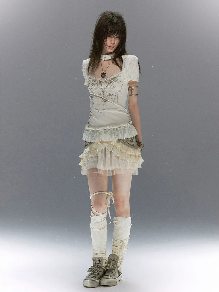 Buckled Mary Jane Platform Shoes