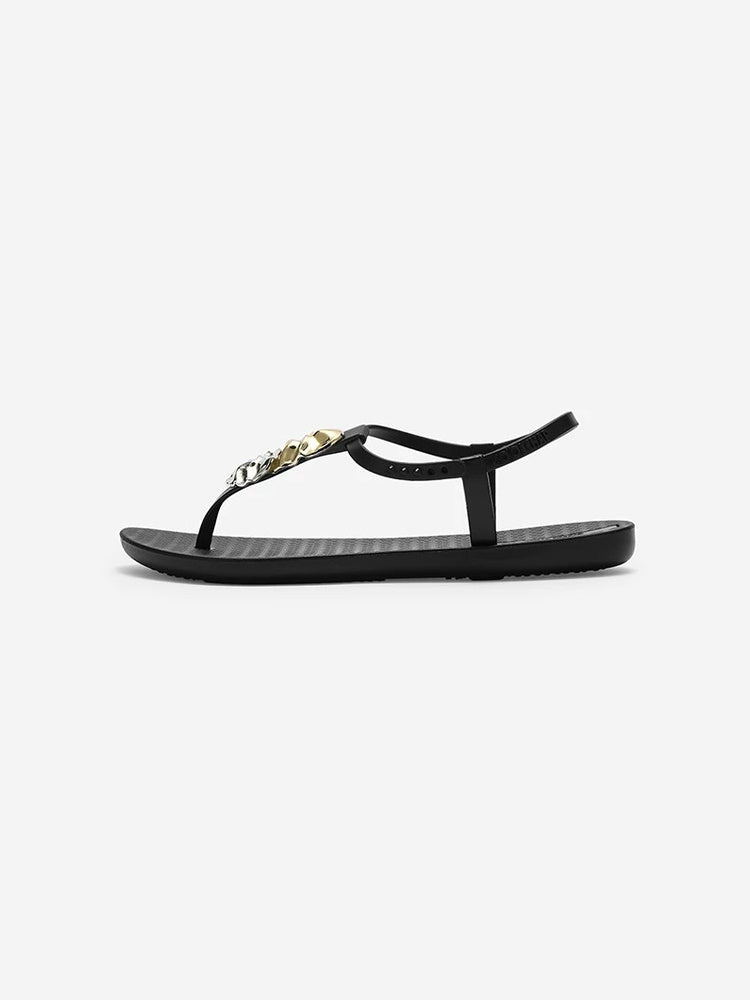 Stamped Medallion Flat Sandals