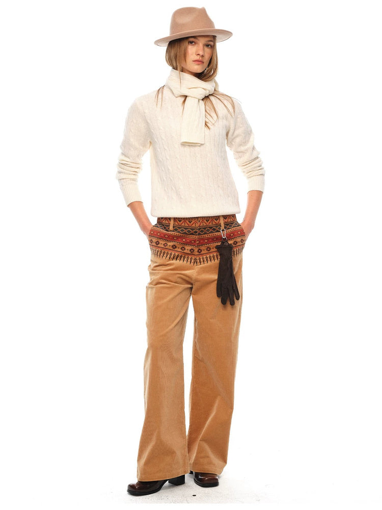 2AM POETRY Scarf-Neck Wool Sweater - view 5