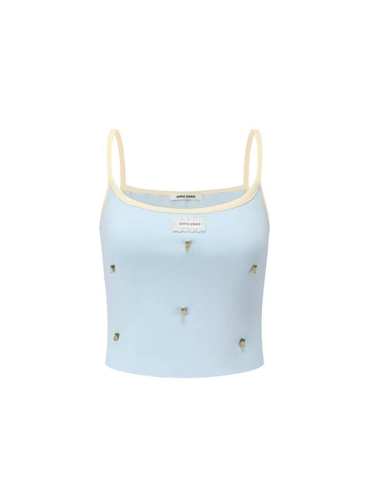 SHROENRO New Arrival: Women's Short-Sleeve Fashionable and Versatile Letter-Embroidered T-Shirt