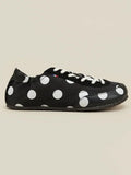 Butterfly Polka-Dot Pocket Retro Flat Shoes