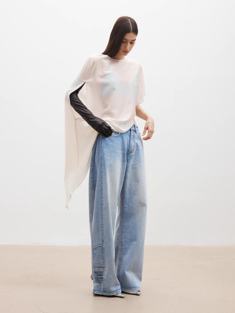 MEDIUM WELL Asymmetric Overshirt