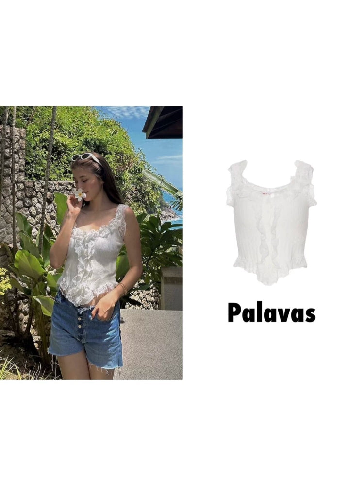 Ballet-Style Tank Top, Lace Corset, Stunning Strapless Top