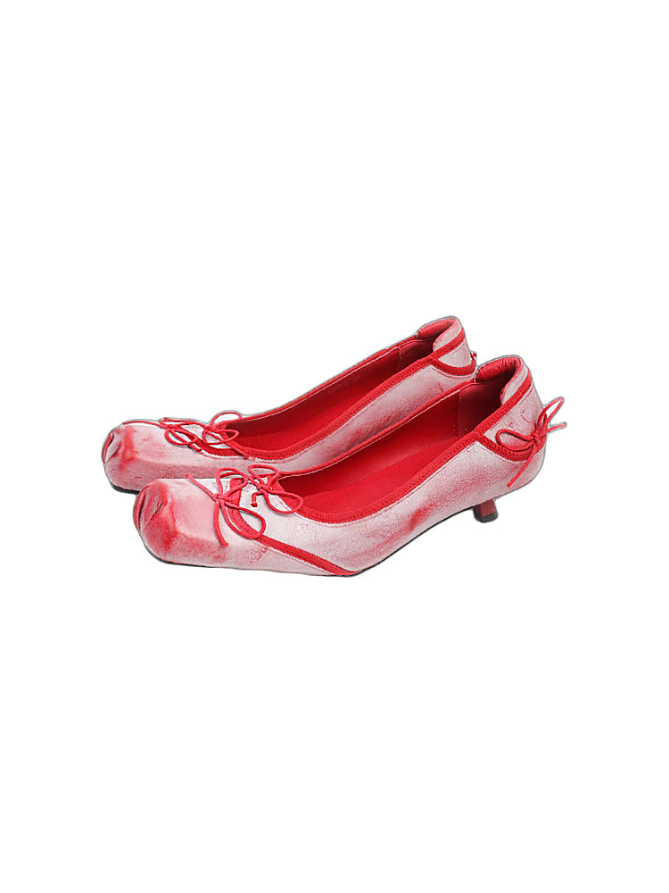 UBORYA Women's Ballet Flats: New Arrival, Low-Cut Pumps, Square-Toe, Genuine Leather, Elegant Wedding Shoes for Summer