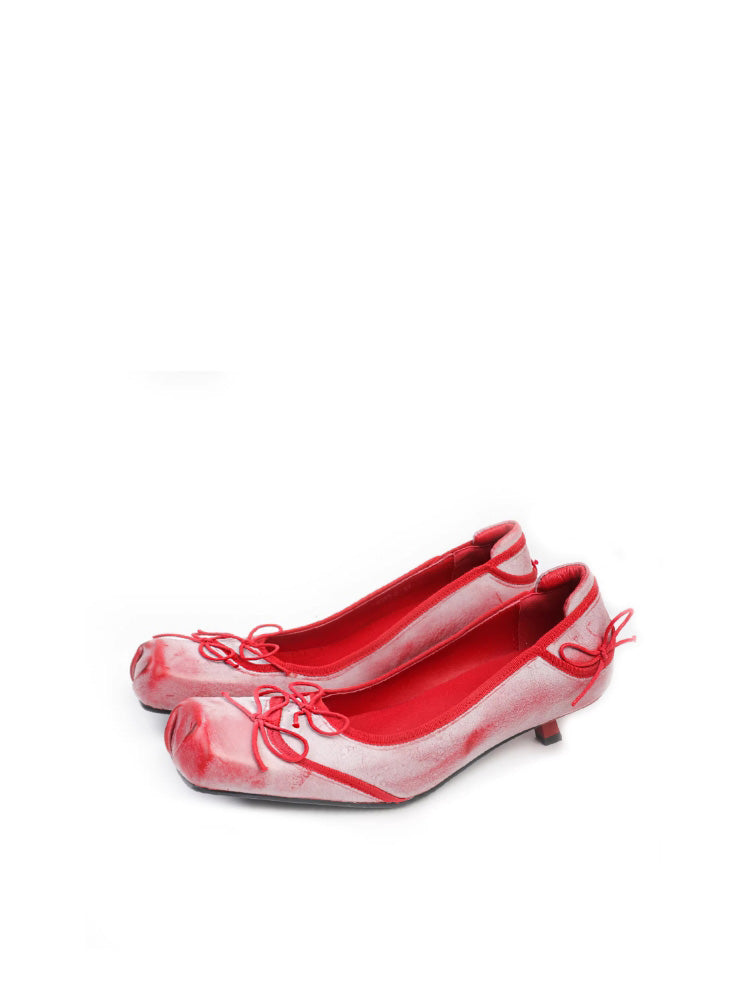UBORYA Women's Ballet Flats: New Arrival, Low-Cut Pumps, Square-Toe, Genuine Leather, Elegant Wedding Shoes for Summer, Perfect with Dresses