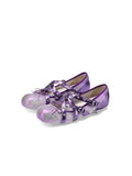 UBORYA Designer Original Casual Ballet Flats for Women: Flat, Iridescent Lambskin, Niche Runway Style, Feminine and Sensual, Round Toe