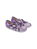 UBORYA Designer Original Casual Ballet Flats for Women: Flat, Iridescent Lambskin, Niche Runway Style, Feminine and Sensual, Round Toe