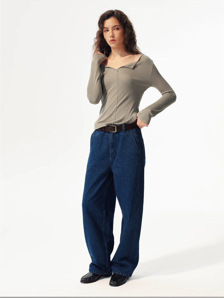 2AM POETRY Vintage Blue Straight-Leg Jeans - view 6