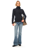 2AM POETRY Scarf-Neck Wool Sweater - view 8
