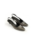 Round-Toe T-Bar Trainers