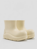 Waterproof Thick-Sole Ankle Boots