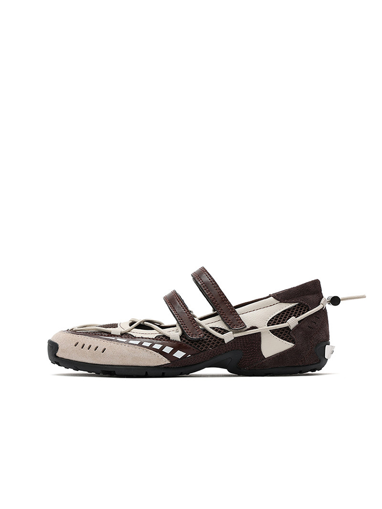 Functional Ballet Flats: Silver Mary Jane Casual Ballet Shoes