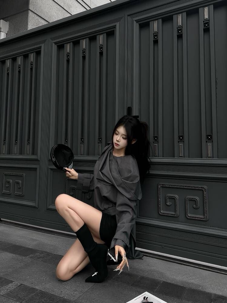 Knit Sock Mid-Calf Boots 10CM White Cross Sculpted Stiletto Pointed Toe Gothic Avant-Garde Stretch Heel Boots