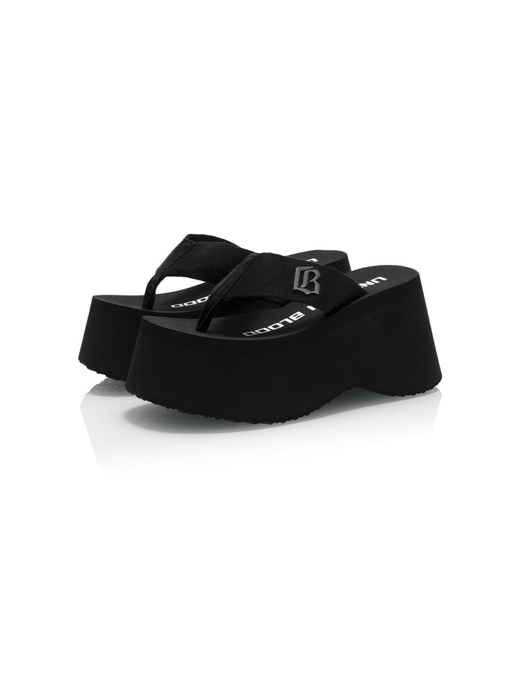Platform Wedge Flip-Flops