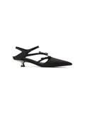 Noeud Strappy Pointed Slingback Pumps