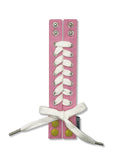 GRAPE New Arrival: Eye-Catching Three-Color Adjustable Snap-Button Shoelace Bracelet
