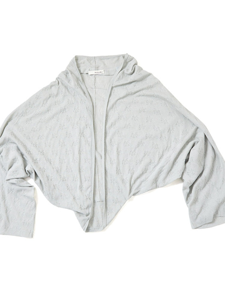 MEDIUM WELL Jacquard Drop Shoulder Cardigan
