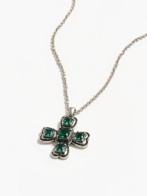 Classic Four-Sided Bow Necklace