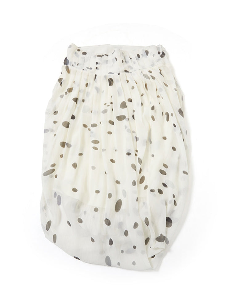 MEDIUM WELL Pleated Bubble Skirt