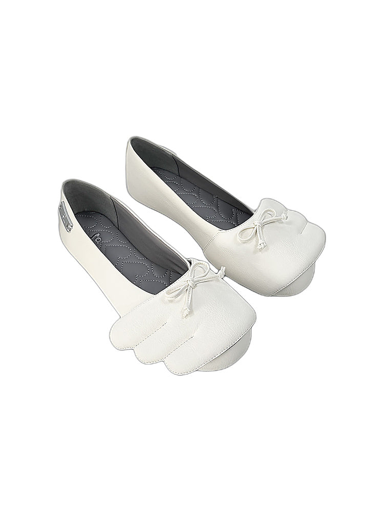 Summer Bow-Tie Ballet Flats